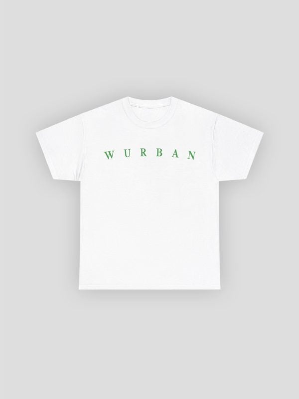 Oversized shirt van Wurban Wear met de tekst purpose of terwijl doel op de achterkant
