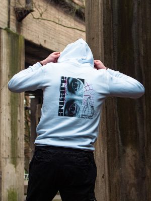Be aware streetwear oversized hoodie van Wurban Wear