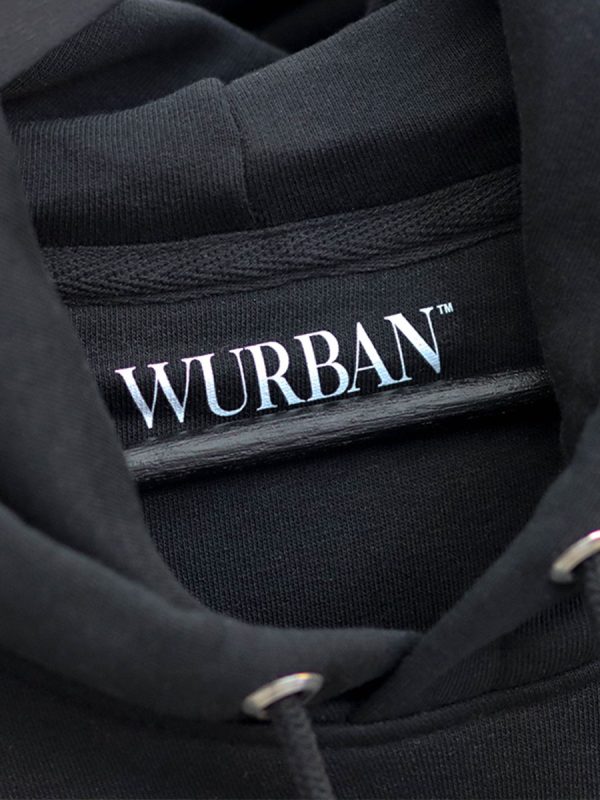 Premium oversized hoodie van Wurban Wear, deze merk trui staat symbool voor vrijheid en is perfect als gym hoodie