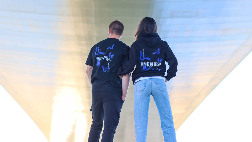 Premium oversized hoodie van Wurban Wear, deze merk trui staat symbool voor vrijheid en is perfect als gym hoodie