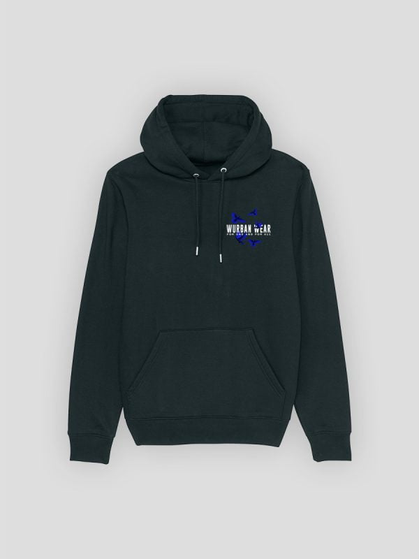 Premium oversized hoodie van Wurban Wear, deze merk trui staat symbool voor vrijheid en is perfect als gym hoodie