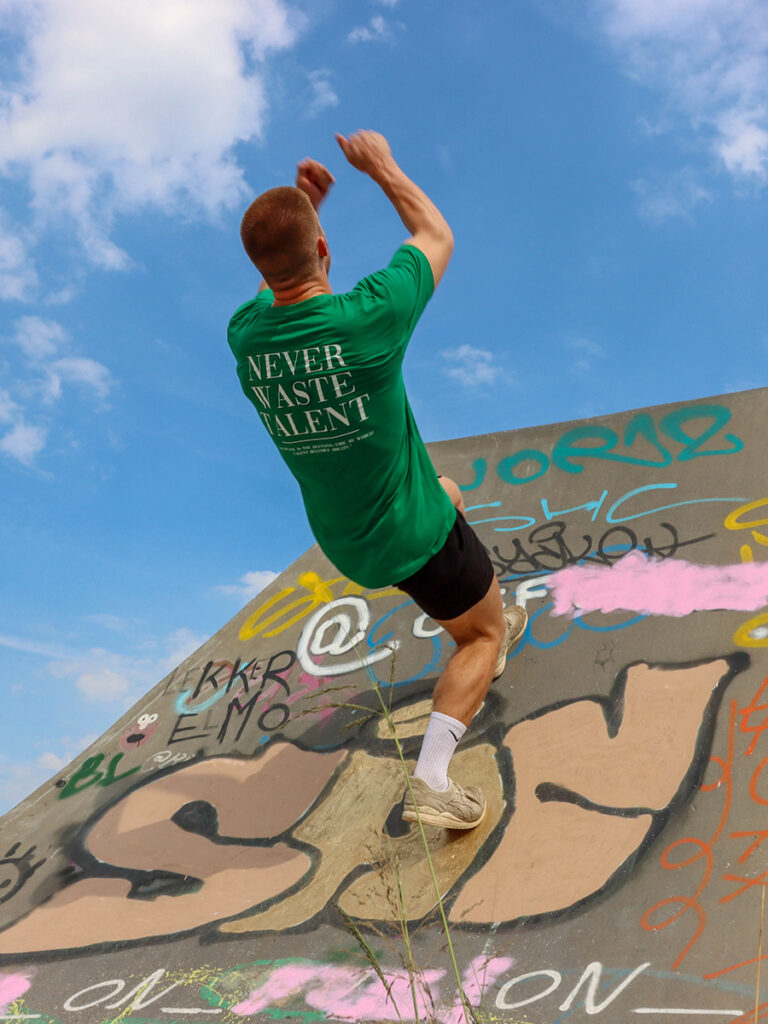 urban sport shirt freerunning oversized shirt van wurban wear