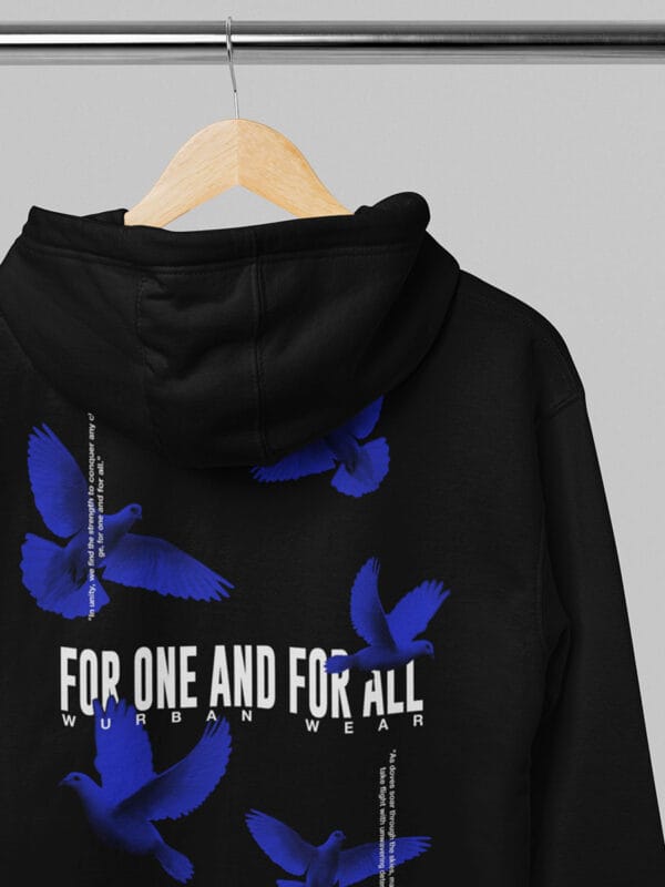 Premium oversized hoodie van Wurban Wear, deze merk trui staat symbool voor vrijheid en is perfect als gym hoodie